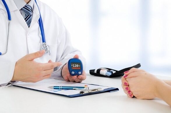 Konsultation von Diabetes